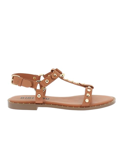 Dunia sandalo da donna in ecopelle cuoio BIBI LOU | 824X